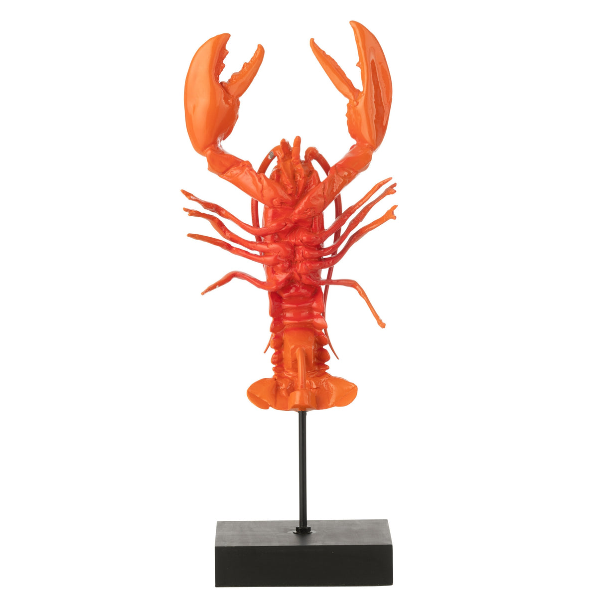Crab on Foot Polyresin Red/Black J-Line