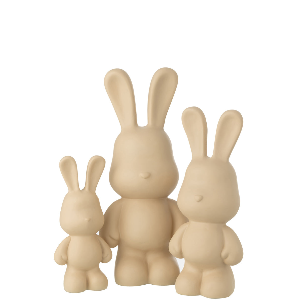 Fred Rabbit Polyresin Beige Large J-Line
