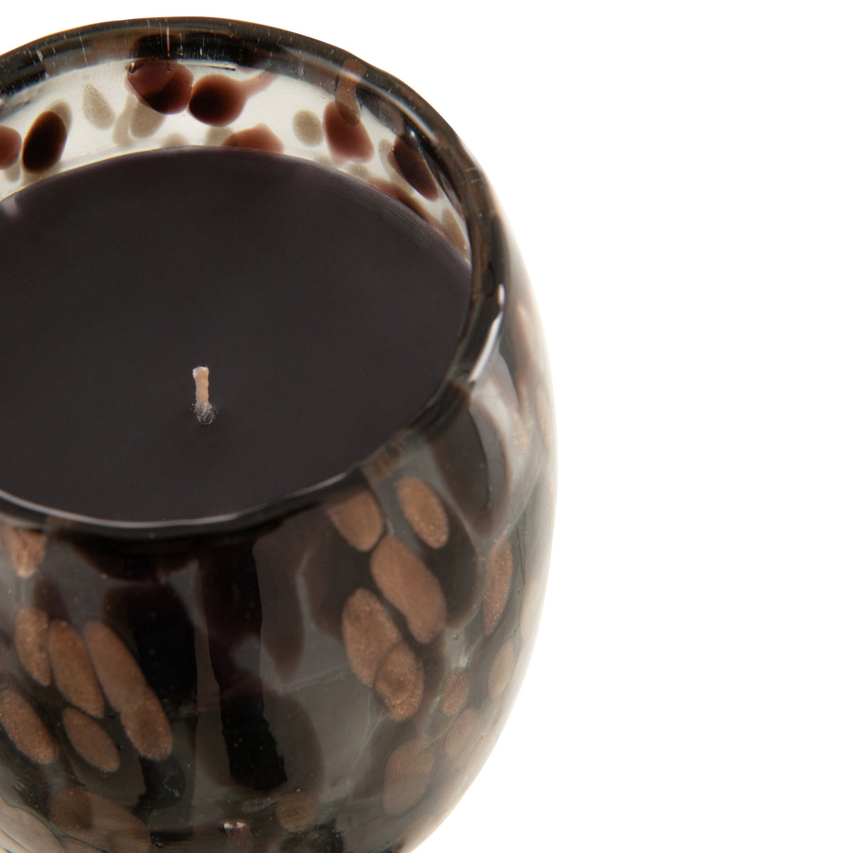 Scented Candle Mia Black/Mix Glass Small 90 Hours J-Line