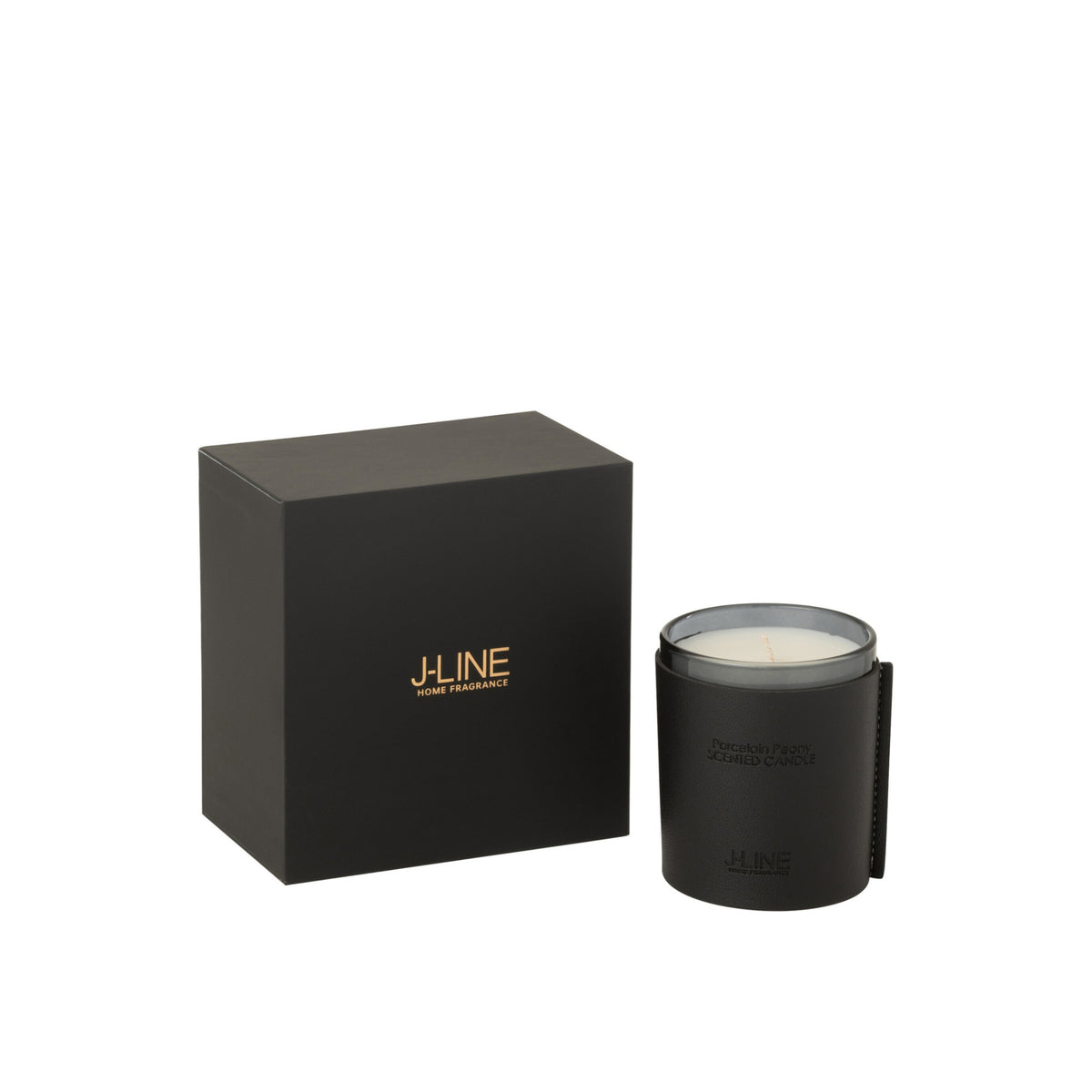 Scented Candle Black Leather 40 Hours
