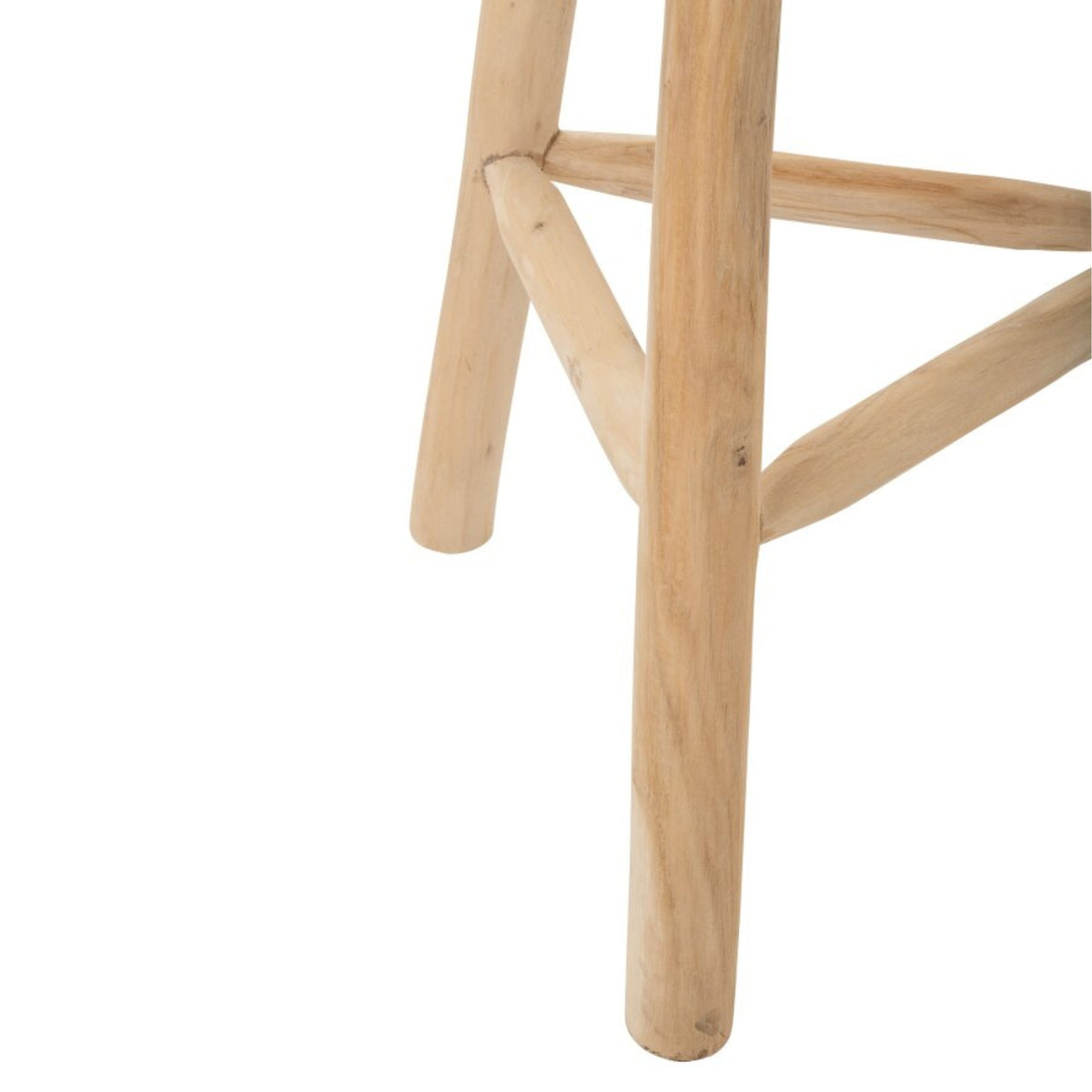 Teak Wood Bar Table Natural J-Line