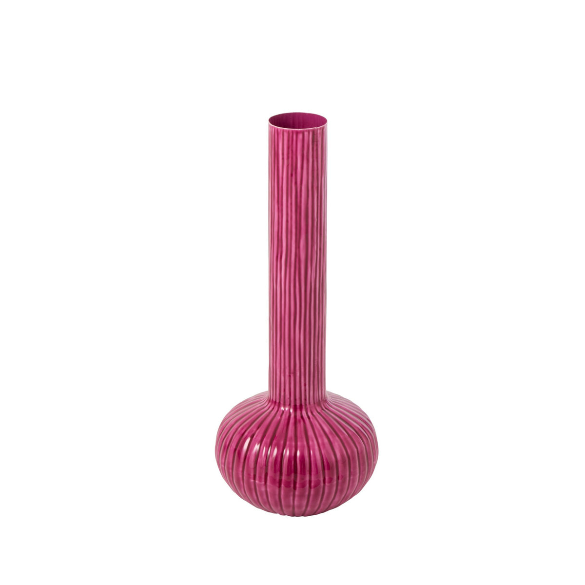 Iron Vase Fuchsia Large J-Line
