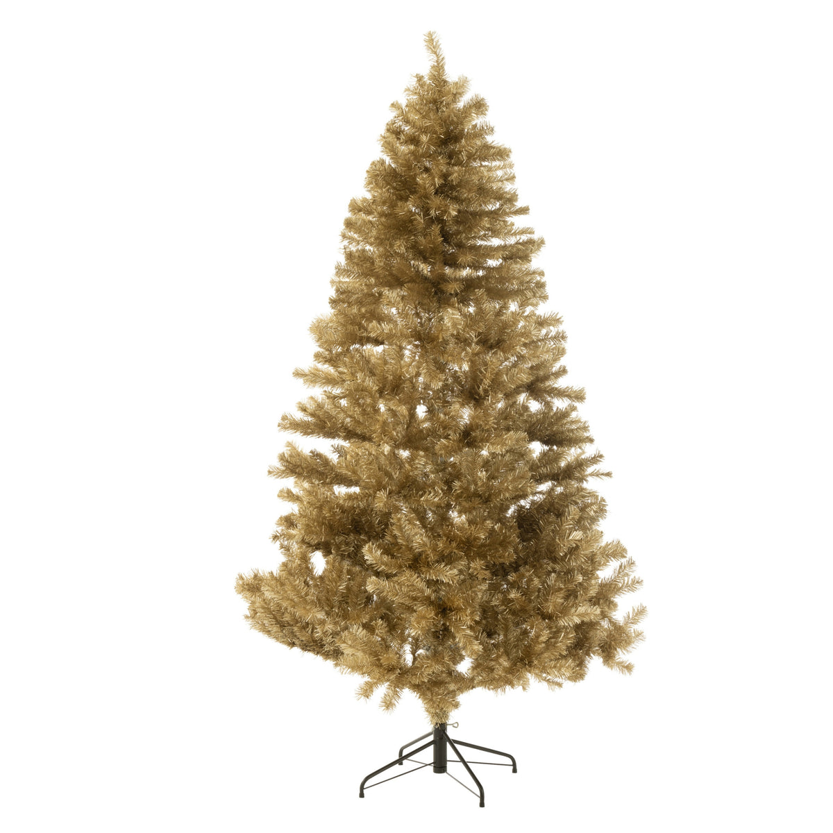 Christmas Tree Artificial PVC Gold-Colored Large H210cm J-Line