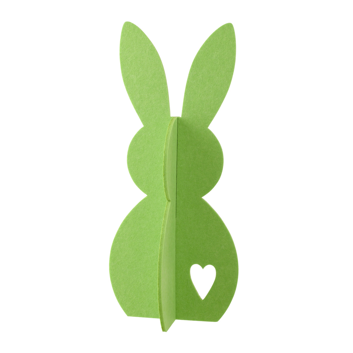 Easter Decoration Green Rabbit Felt Set of 3 J-Line