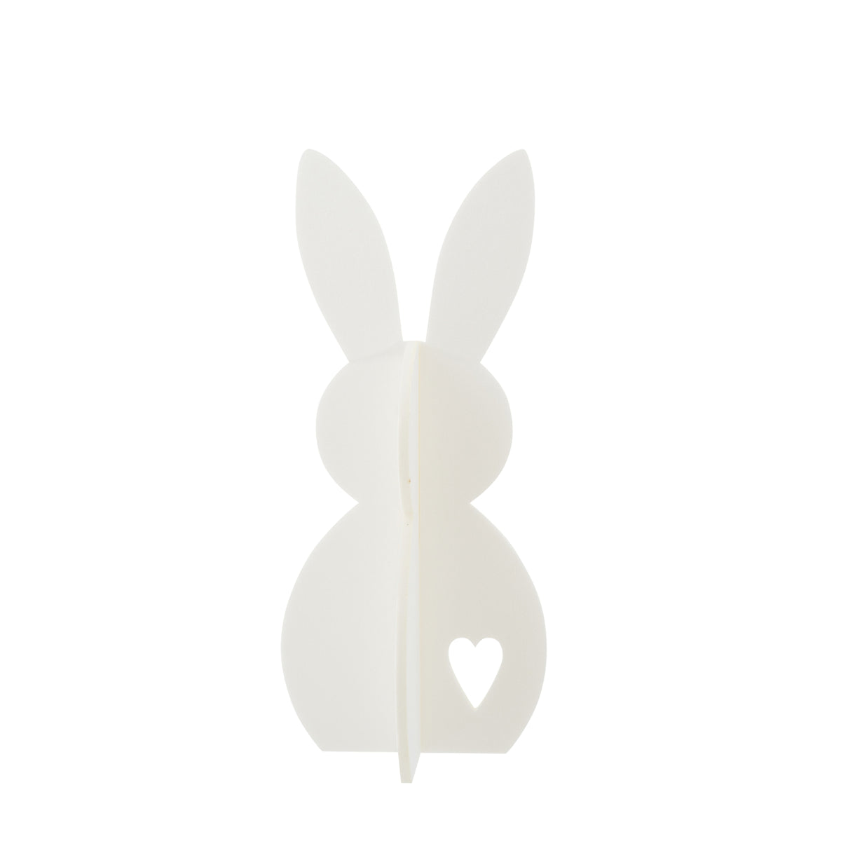 Easter Decoration White Rabbit Felt Set of 3 J-Line