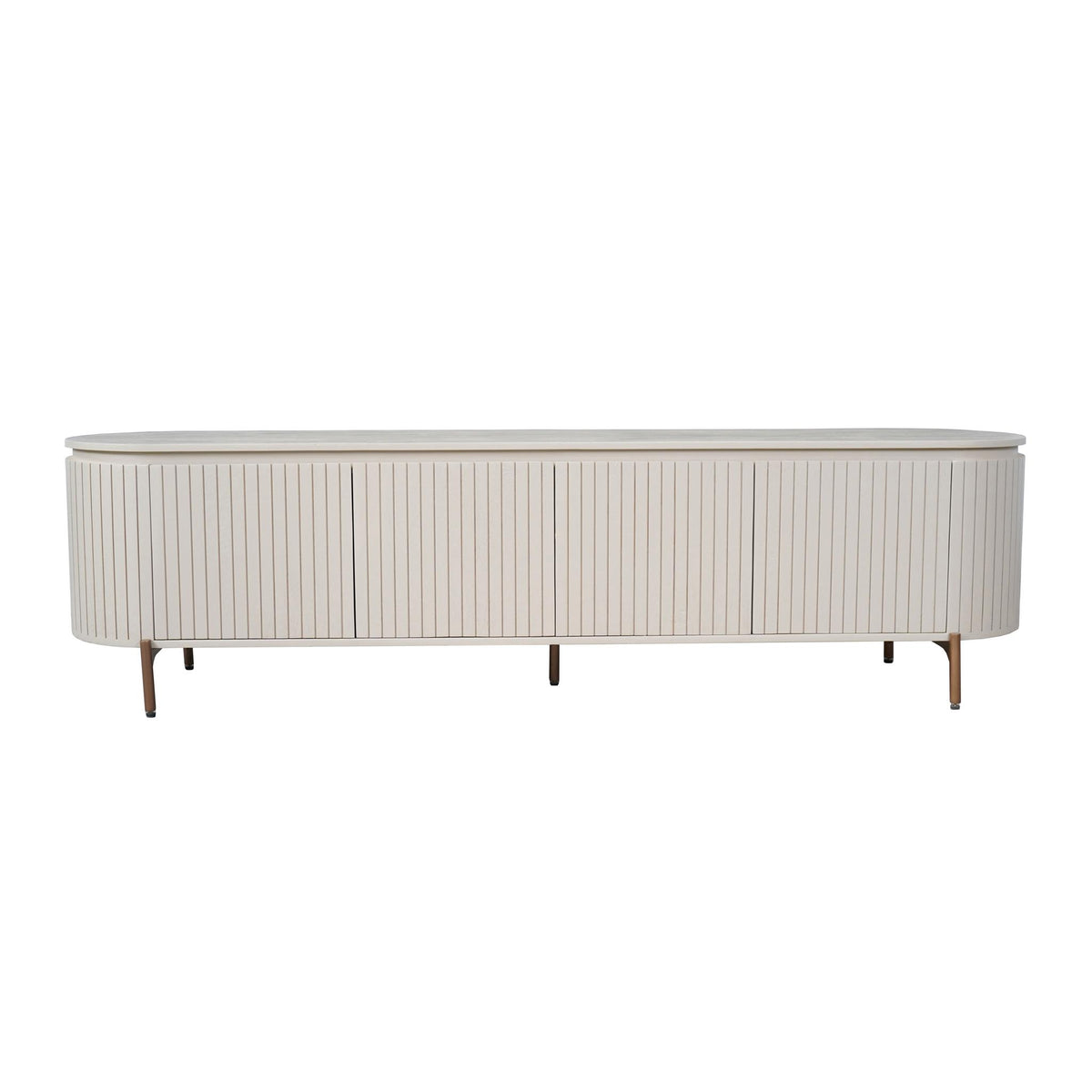 Solana Mango Wood TV Stand Sand 210cm Starfurn