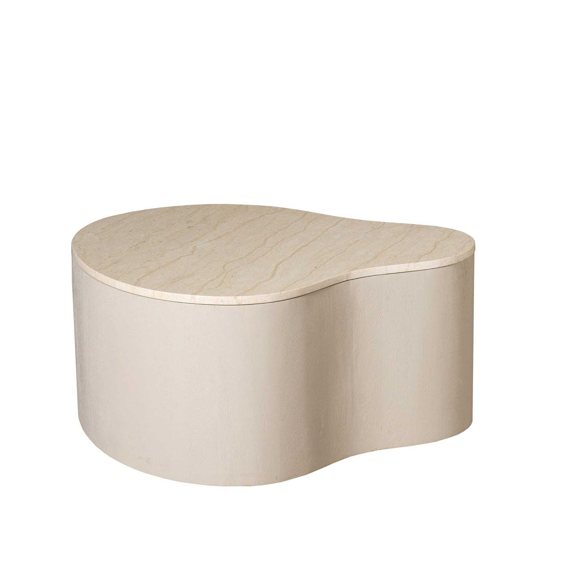 Coffee Table Lovi Mango Wood Sand 77cm Starfurn