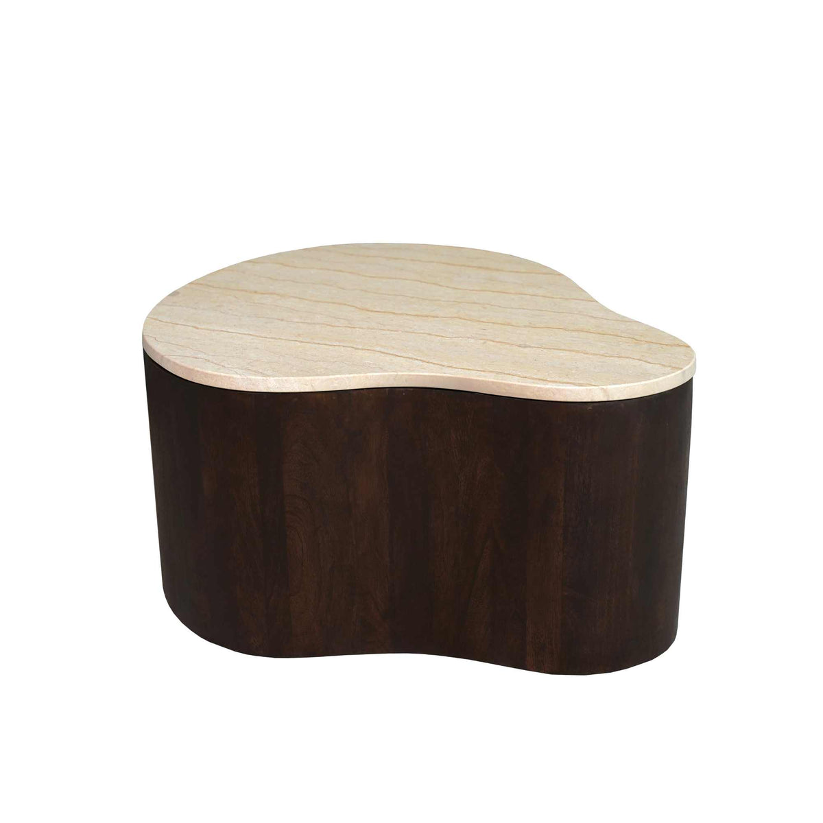 Coffee Table Lovi Mango Wood Brown 77cm Starfurn