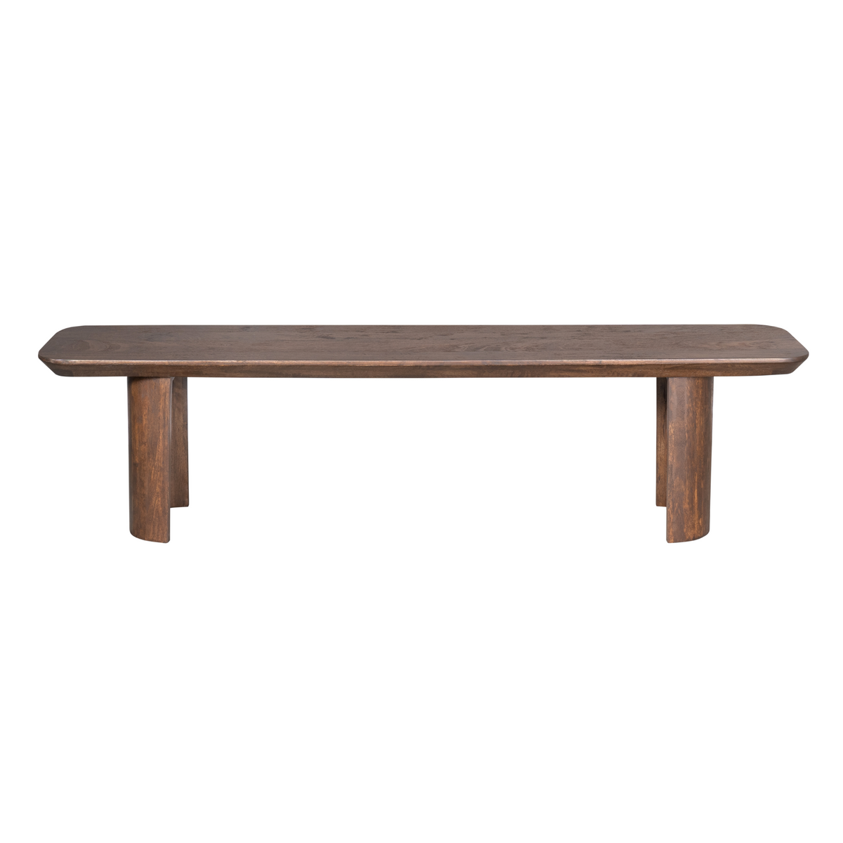 Maré Mango Wood Brown Dining Room Bench 280cm Starfurn