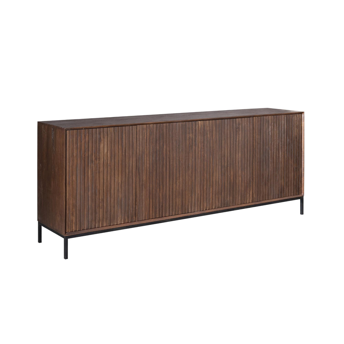 Madison Mango Wood Brown Sideboard 210cm Starfurn