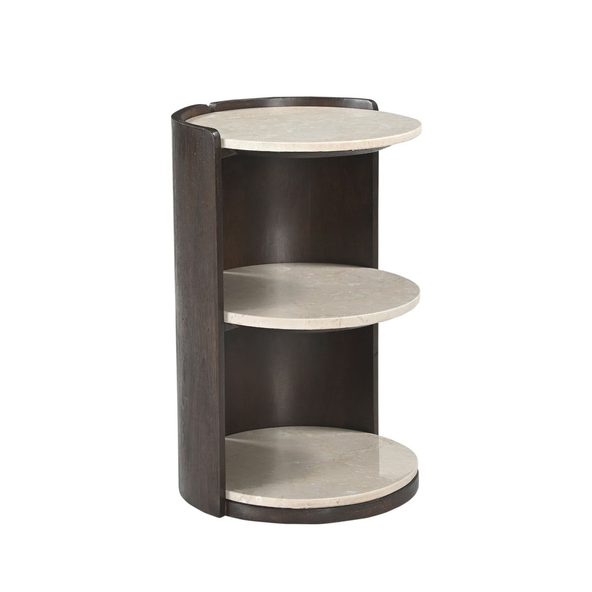 Niva Botticino Marble Nightstand 29cm Starfurn