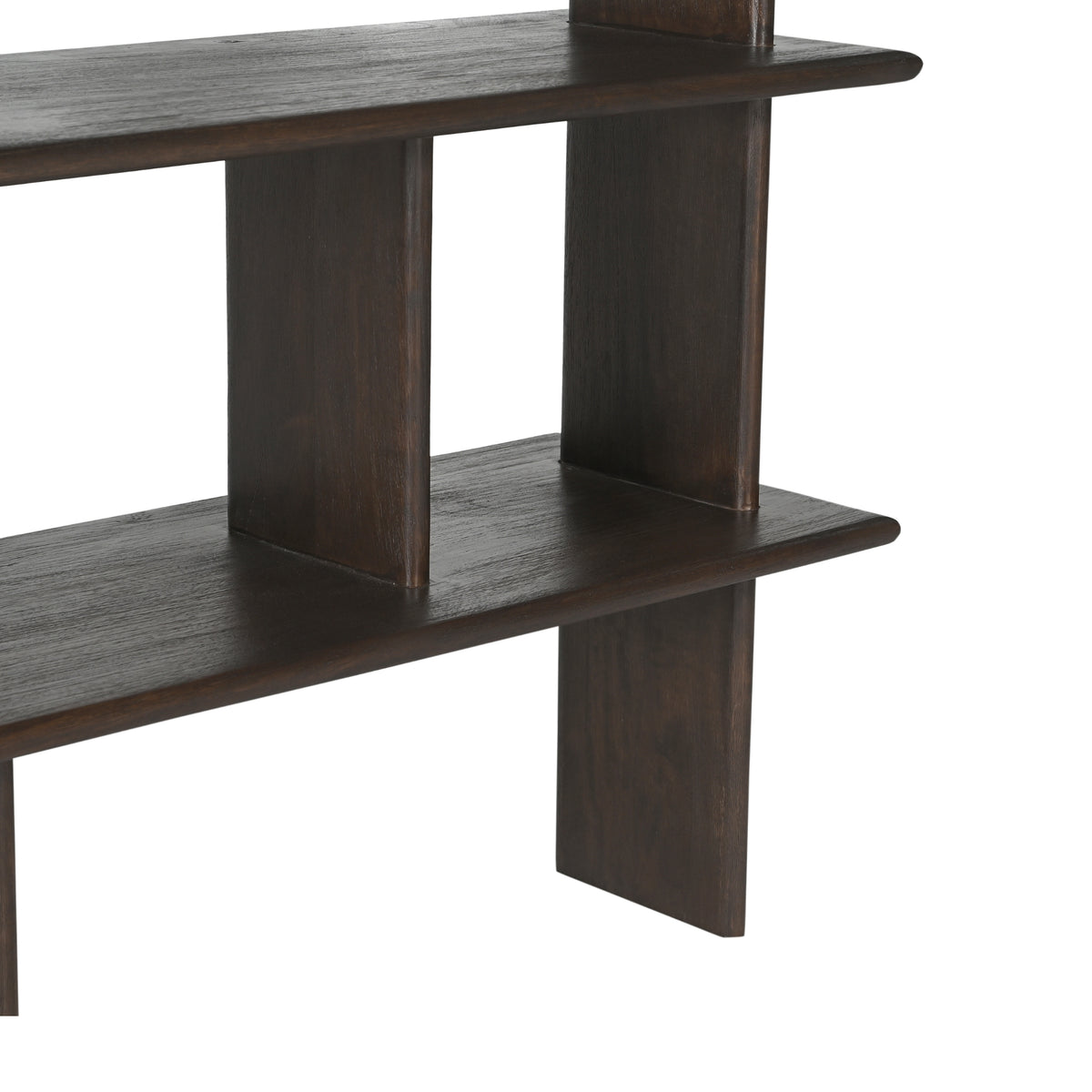 Finn Mango Wood Bookcase Brown 180cm Starfurn