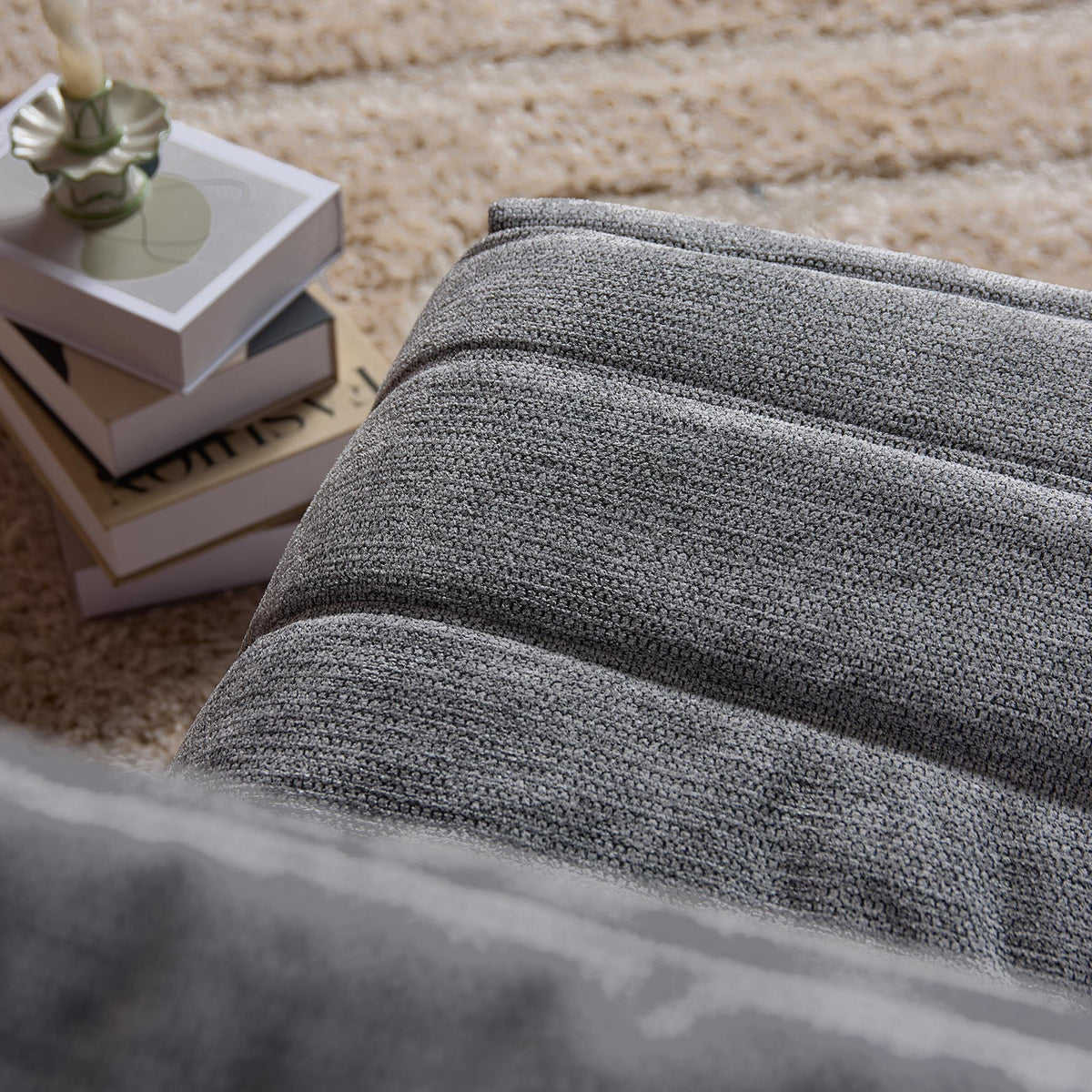Relax armchair Zen Fabric Grey Starfurn