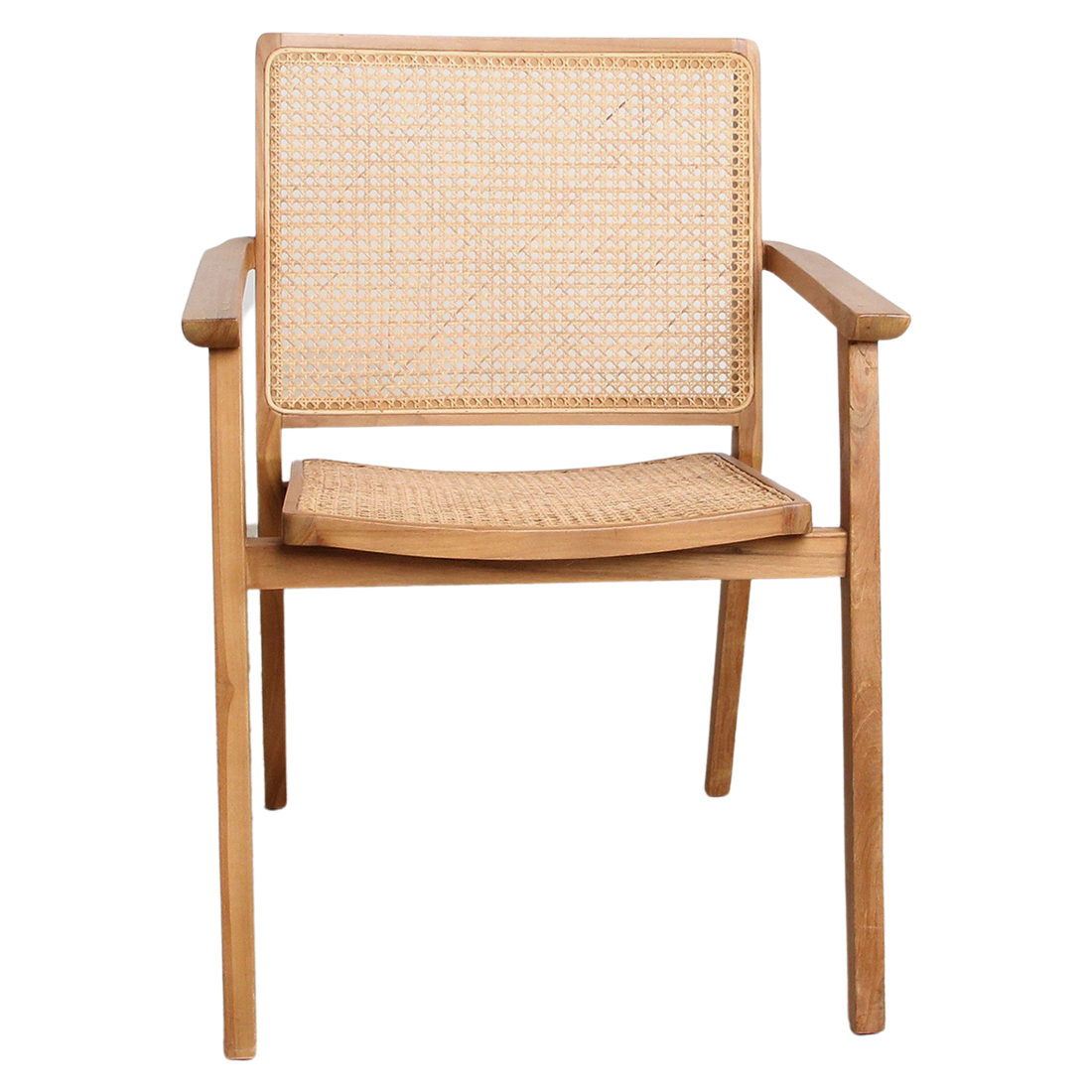 Nova Dining Chair Teak Set of 2 Raw Materials
