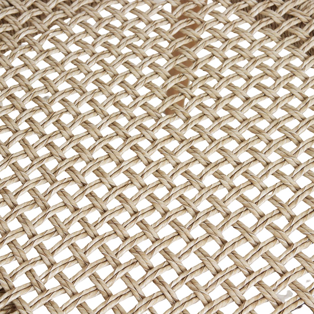 Verano Patio Chair with Armrest Natural Set of 2 Raw Materials