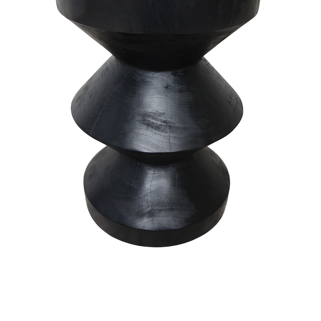 Forma side table Rizo black Raw Materials