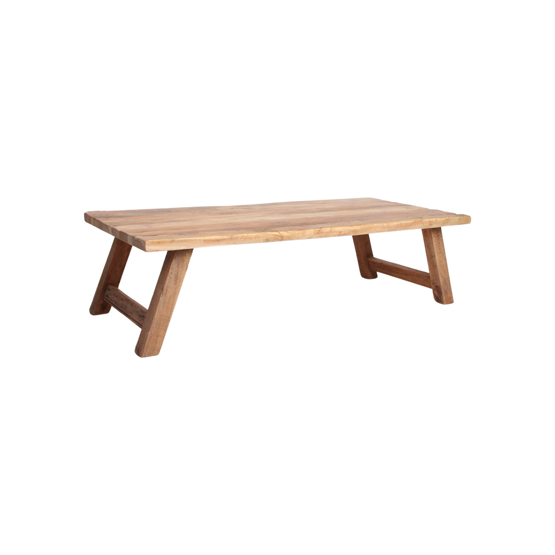Farmwood Rectangular Coffee Table Raw Materials
