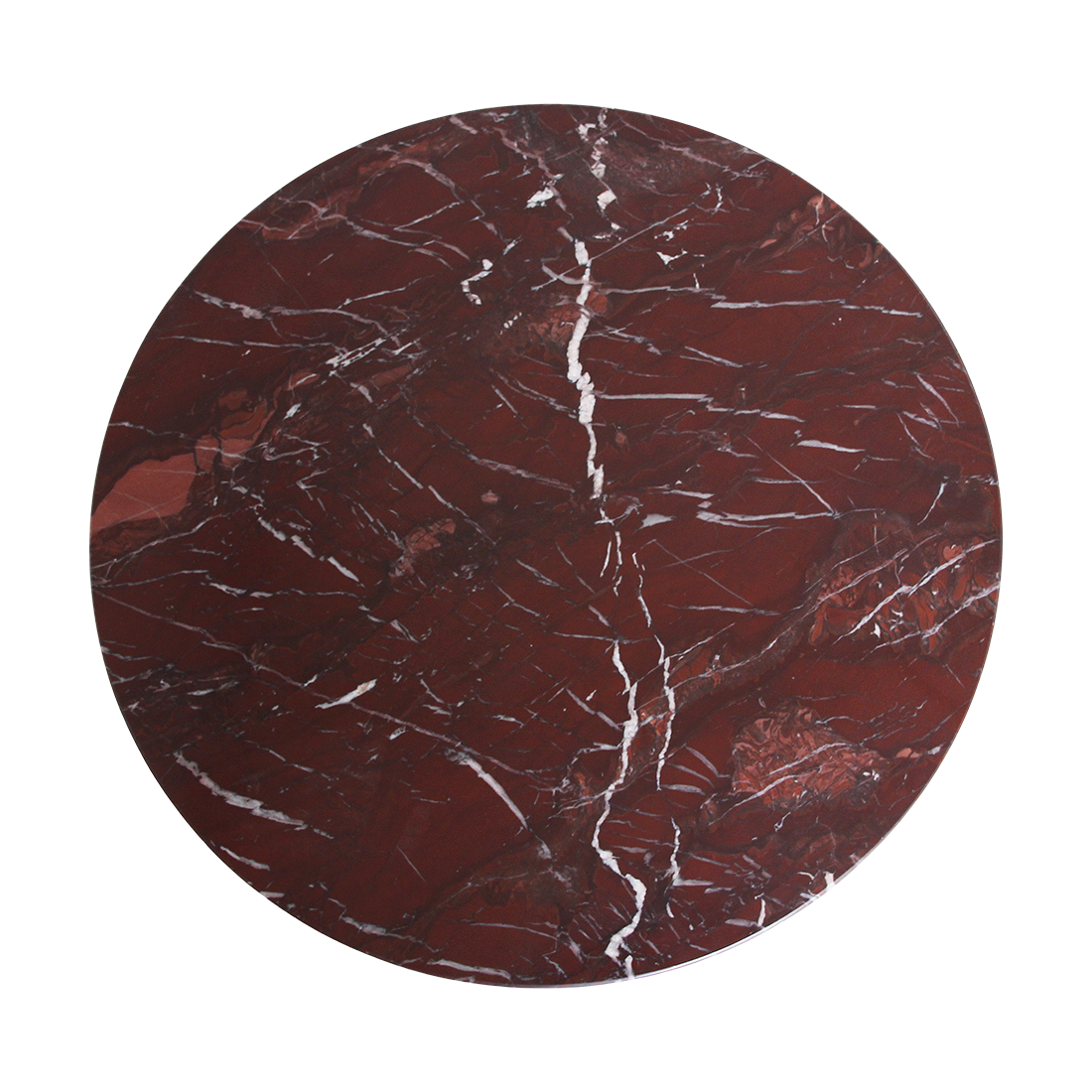 Marble side table round ‘Cherry’ Raw Materials