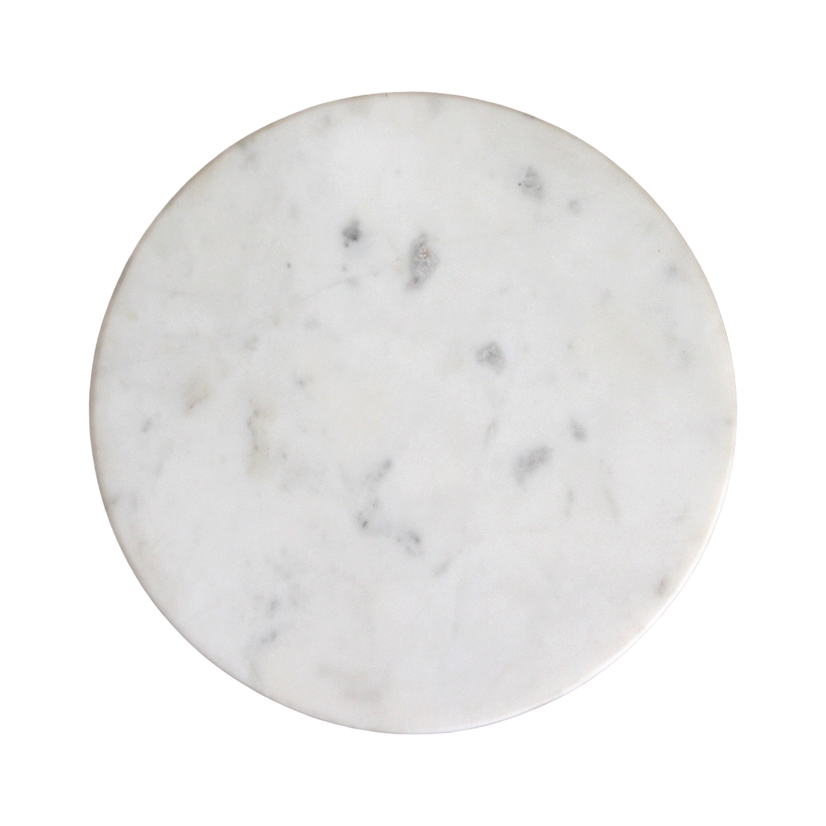 Marble Side Table Atjeh White Ø40x50cm Raw Materials