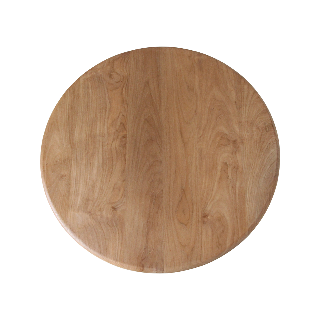 Outdoor Bistro Table Tao Teak Wood Ø69cm Raw Materials