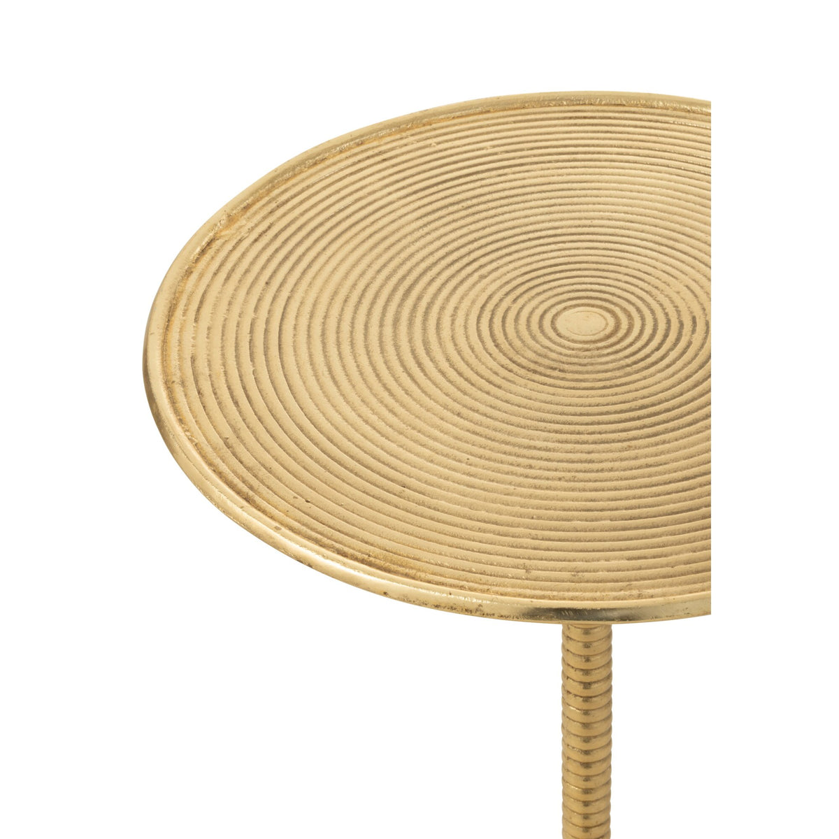 Side table Lera Aluminium Gold J-Line