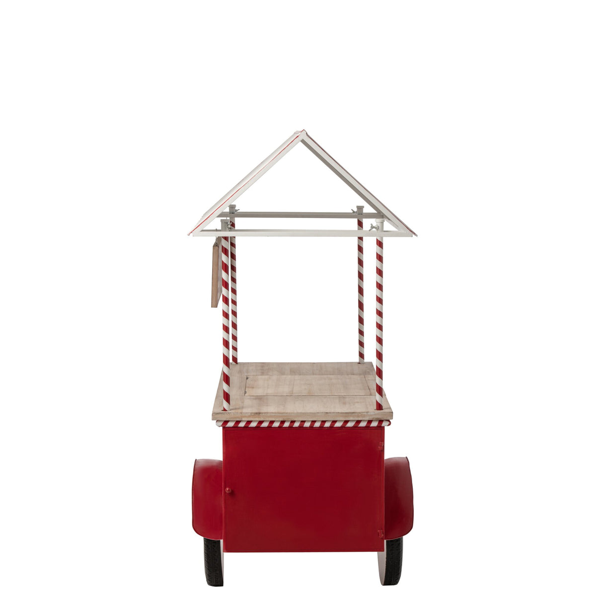 Buffet Kiosk Metal Red/White J-Line