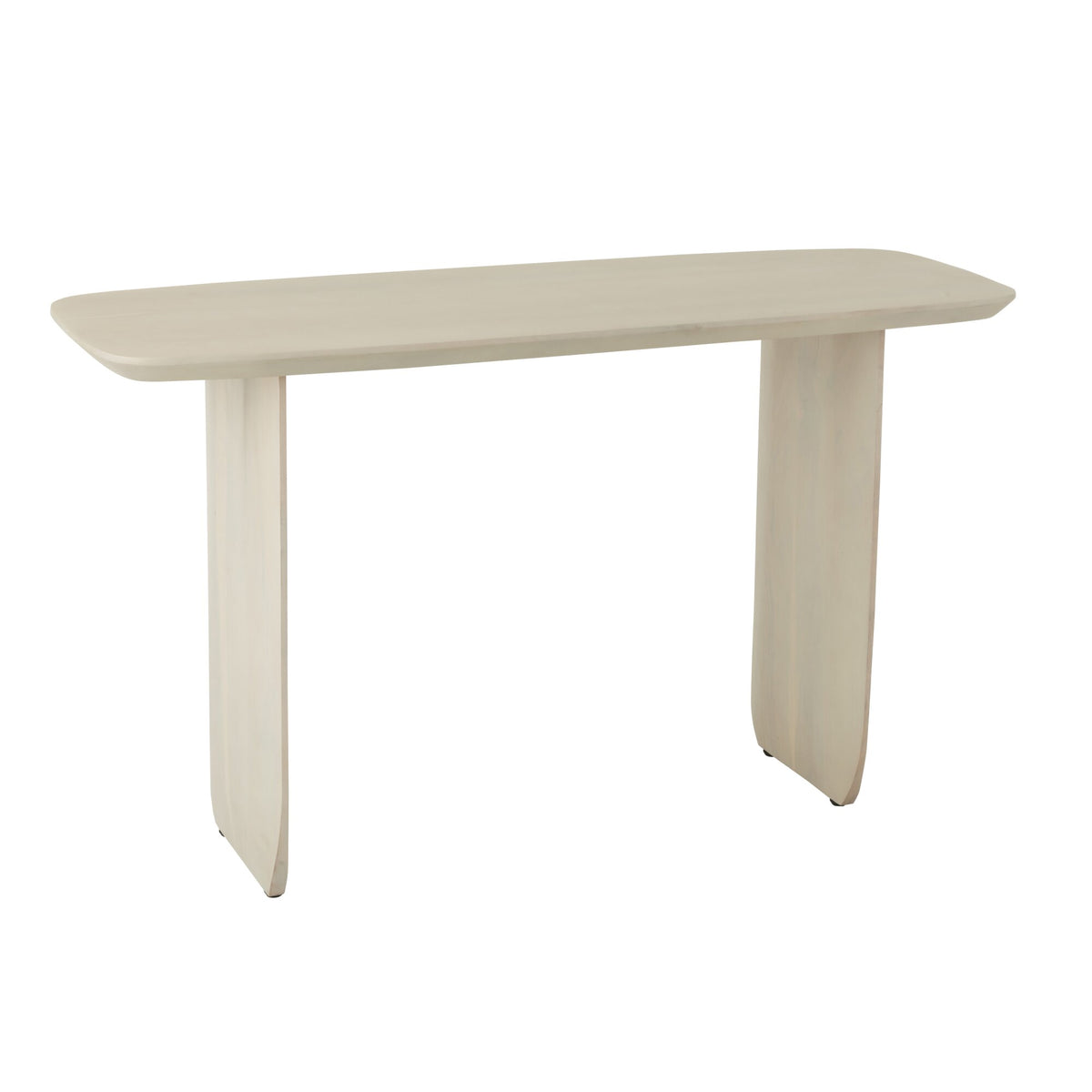 Console Table Acacia Wood White J-Line