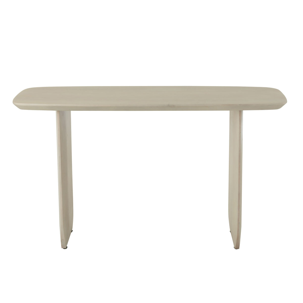 Console Table Acacia Wood White J-Line
