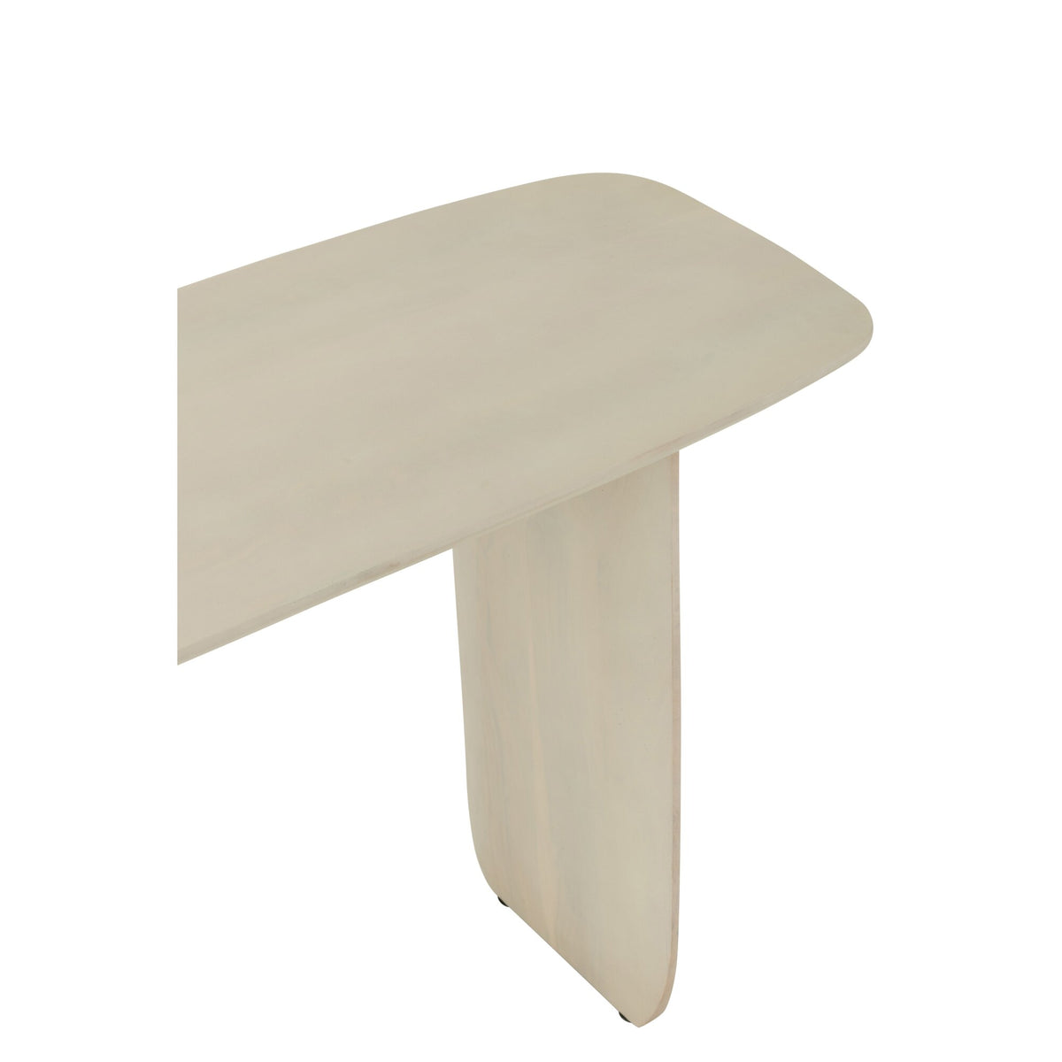 Console Table Acacia Wood White J-Line