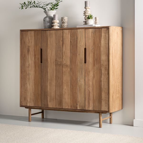 DTP Home Storage Cabinet Bliss Low 4-Door