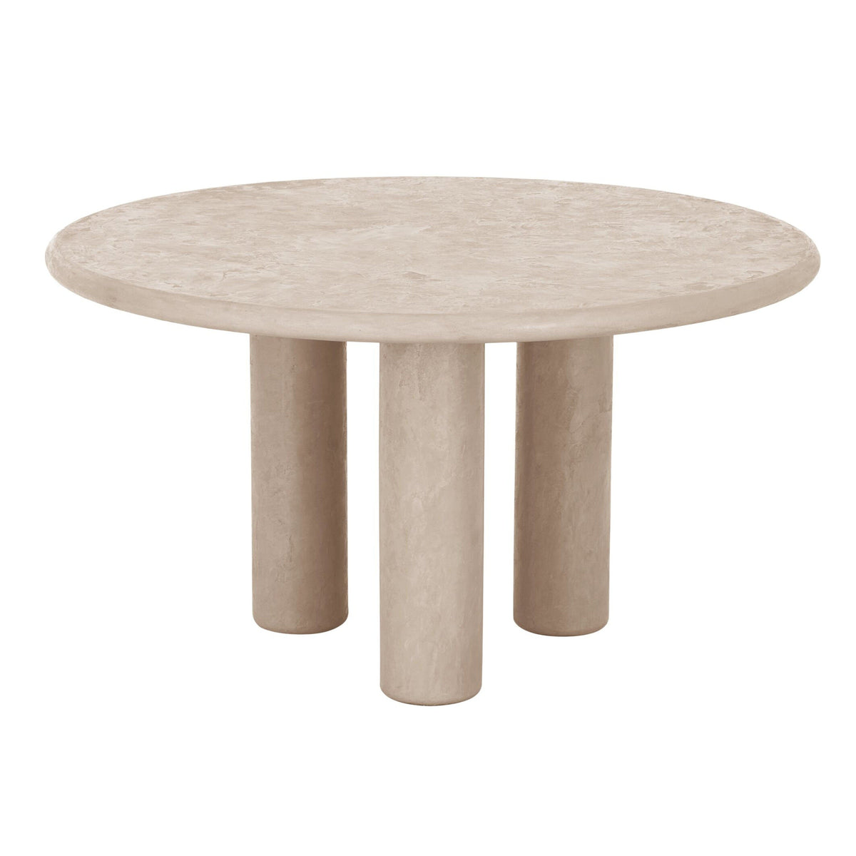 DTP Home Scala Eettafel Rond Clio Sand Ø140cm - Eetkamertafel - DTP Home - livinglovely.nl