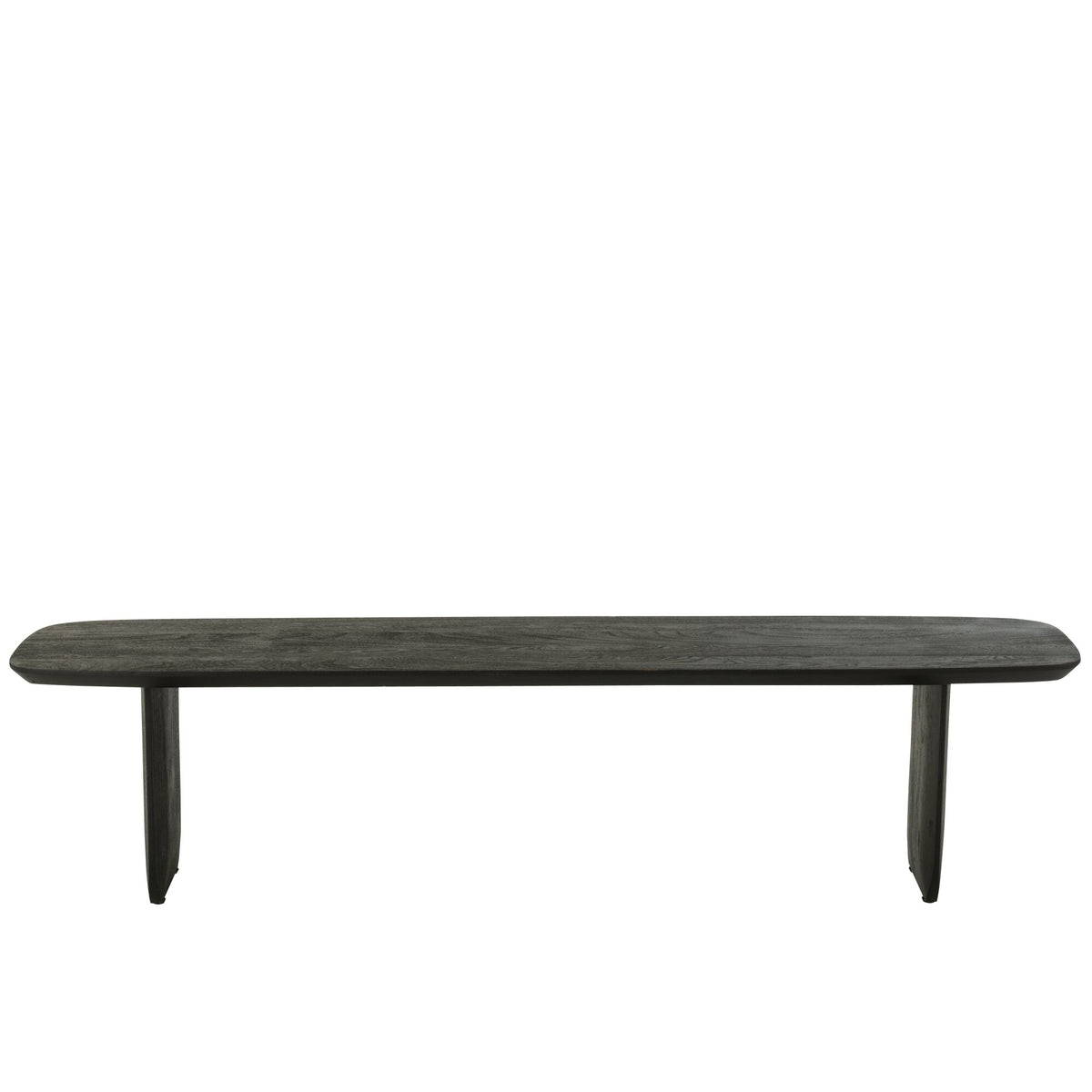 Dining Room Bench Acacia Wood Black 190cm J-Line