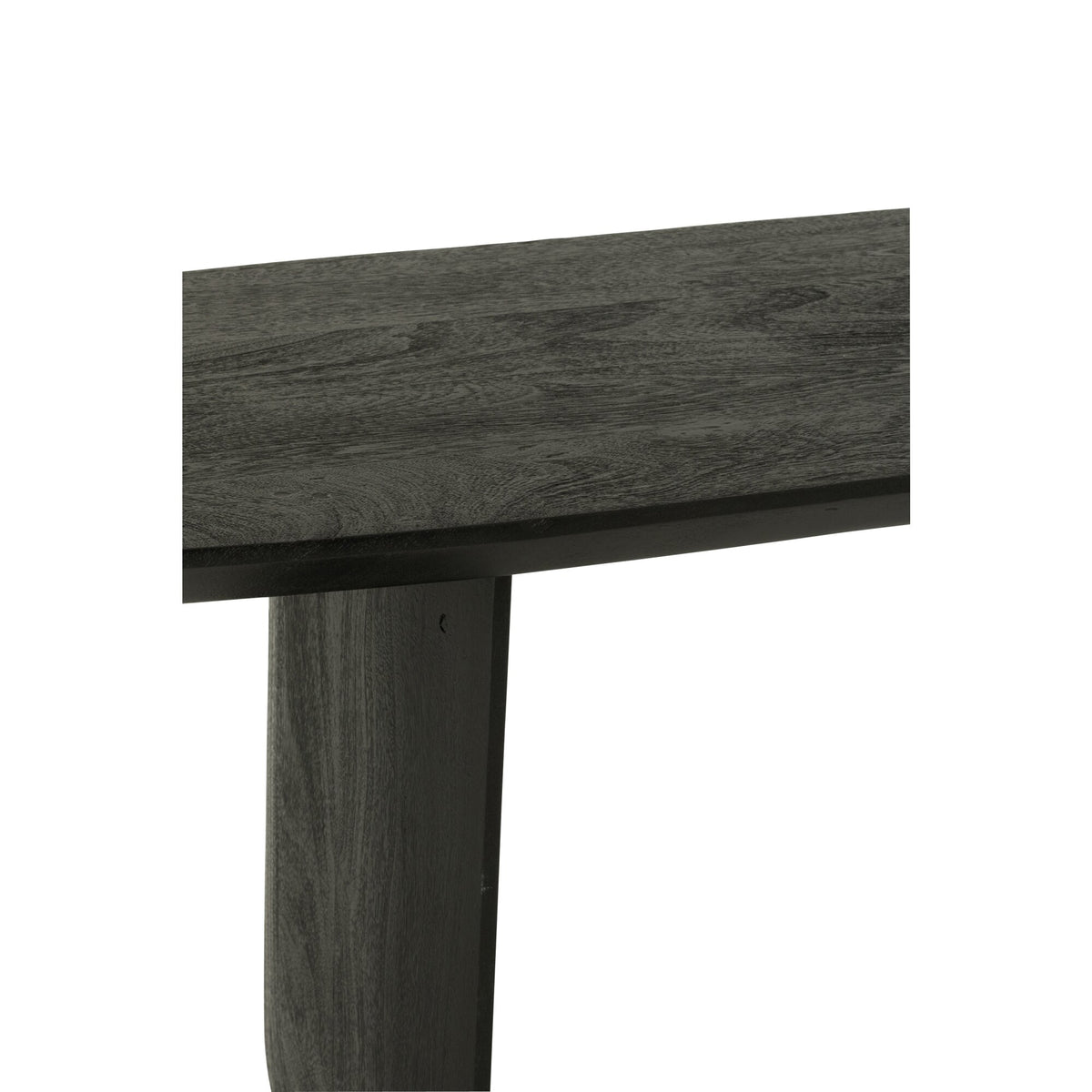 Dining Room Bench Acacia Wood Black 190cm J-Line