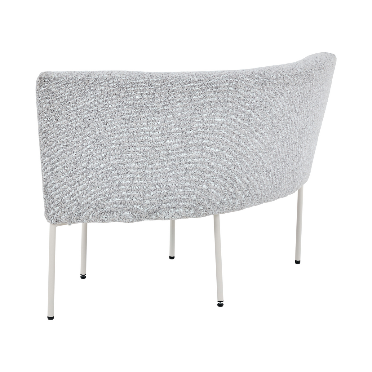 Eetkamerbank Riff van Starfurn, beige hoekelement combineerbaar met element 200 cm
