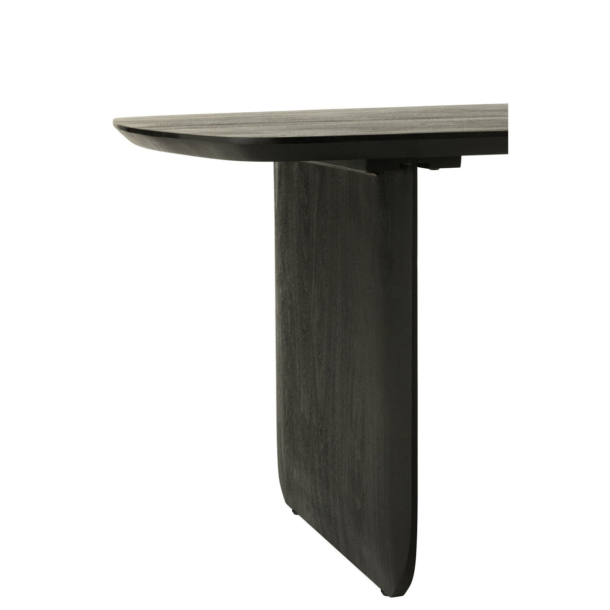Dining Table Acacia Wood Black 190x100cm J-Line