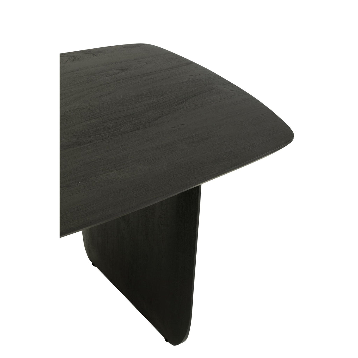 Dining Table Acacia Wood Black 190x100cm J-Line