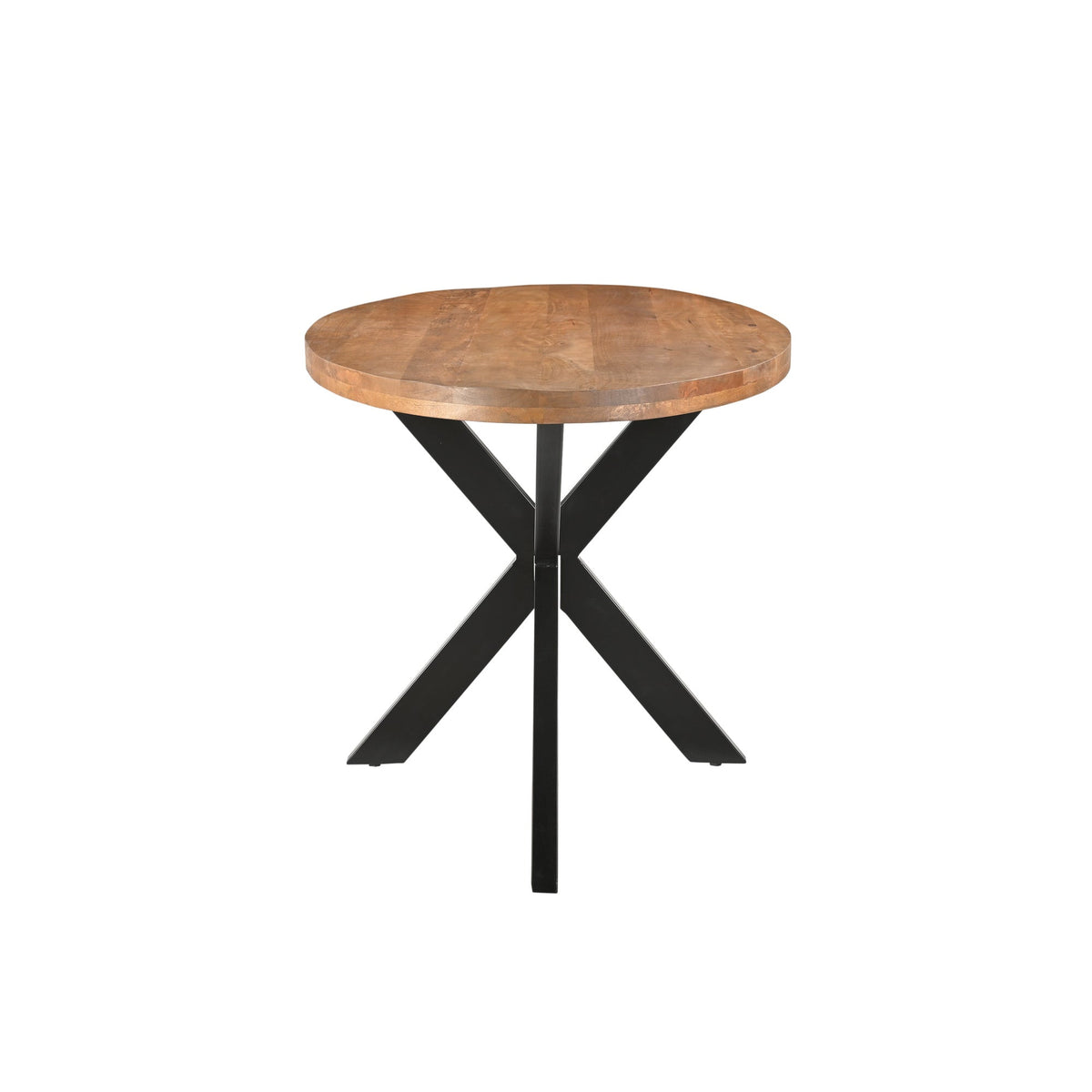 Eettafel Rocky Pecan 180cm van Livingfurn, L180cm x B90cm x H76cm