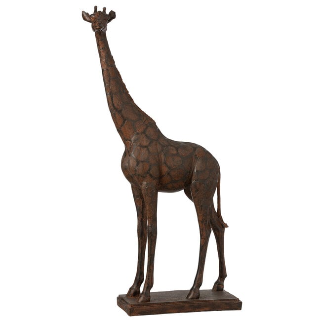 Giraffe Poly Brown Large H81.5 J-Line