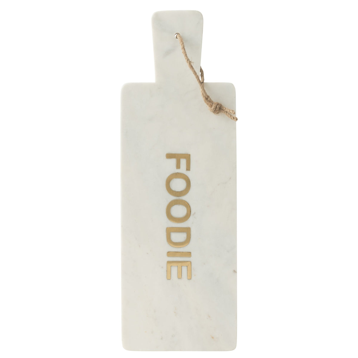 Rectangular Cheese Board Foodie White Marble