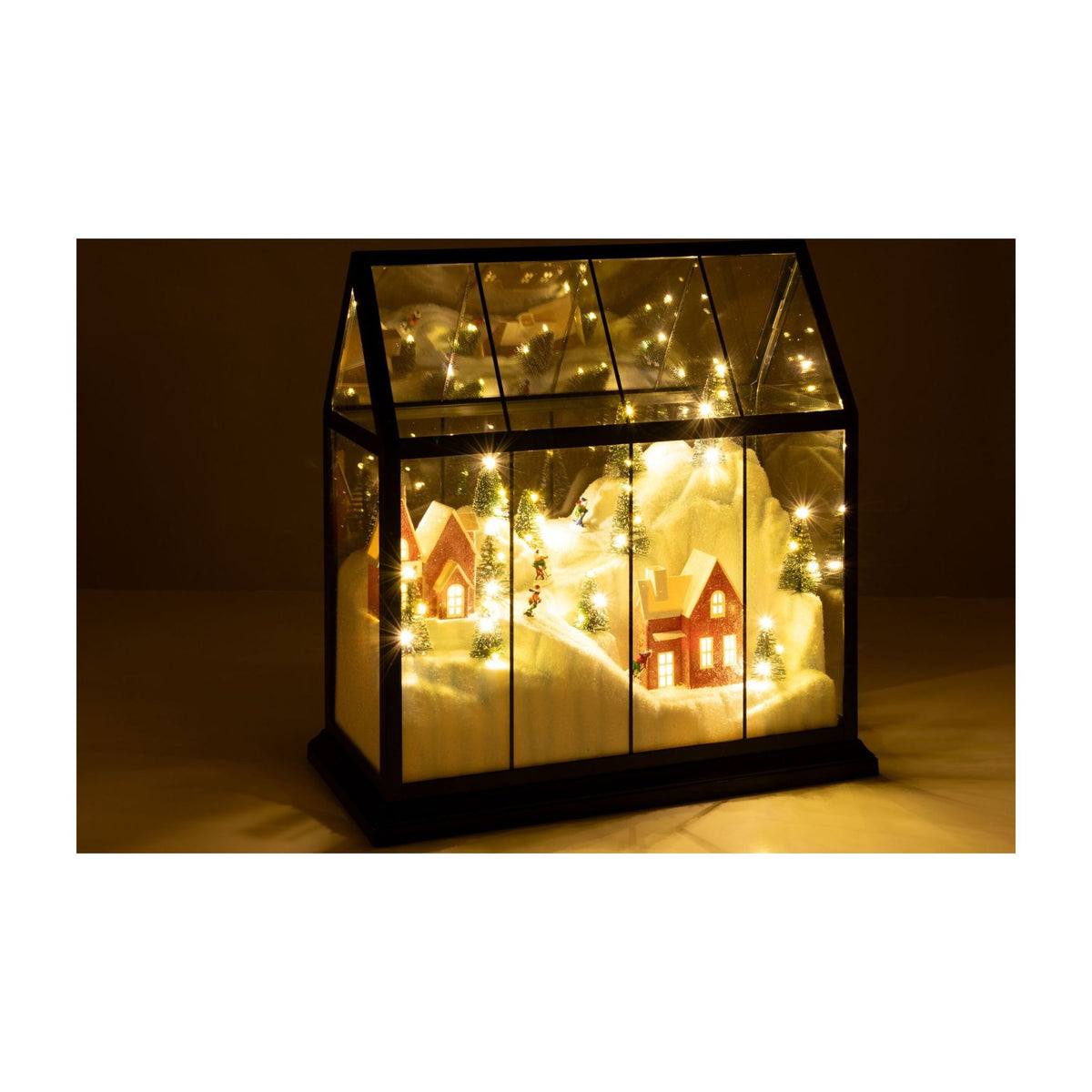 Christmas Village LED Glass Multicolor Large J-Line