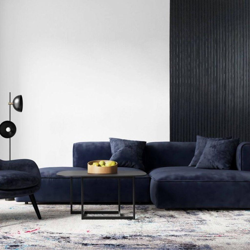 Lamelio Houtlook Wandpaneel - Olmo Zwart - Lamelio - Lamelio - livinglovely.nl