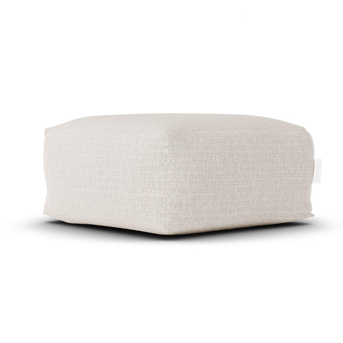 Laui Lounge™ SeatXL + Pouf - Beige - Outdoor loungestoel - Laui Lounge - livinglovely.nl
