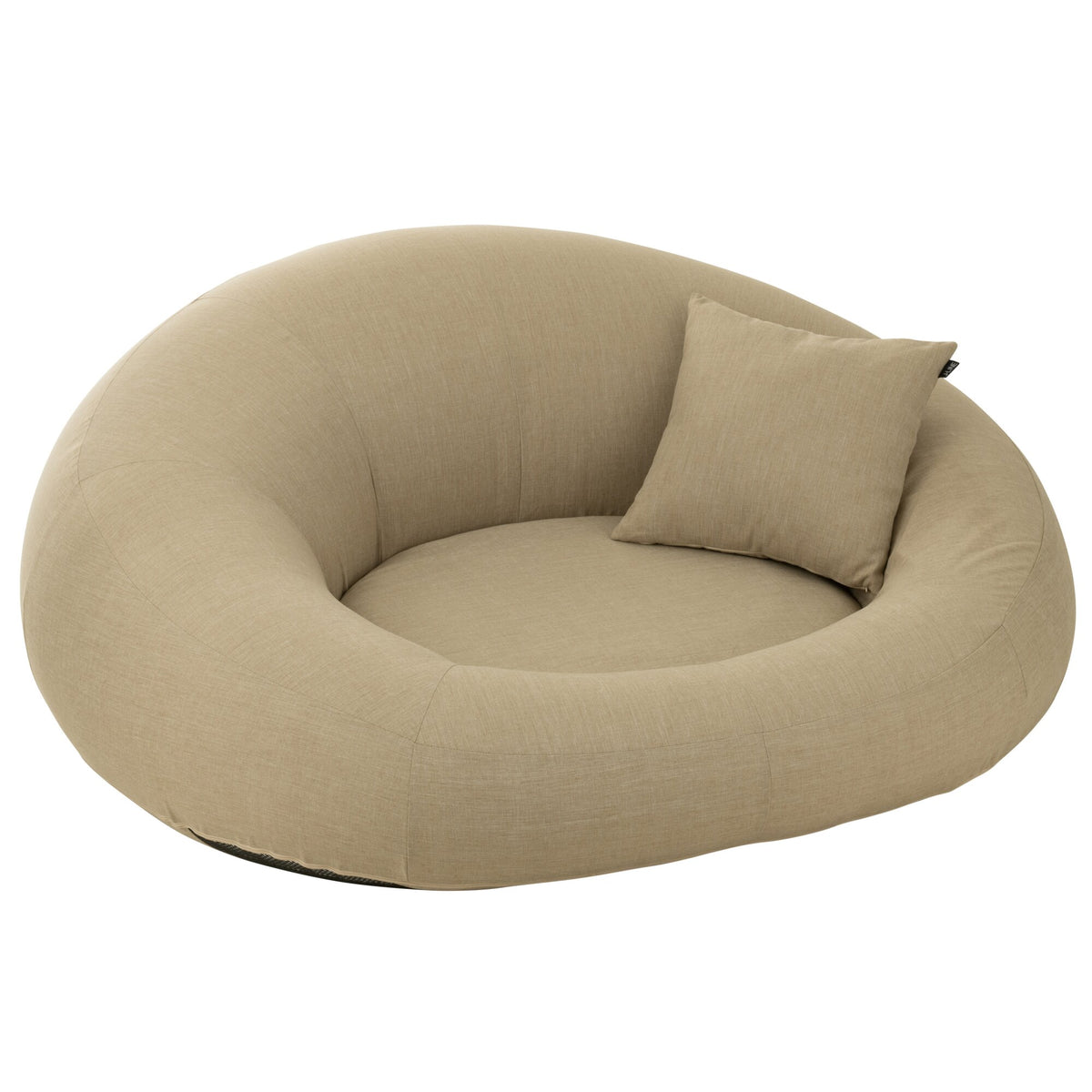 Donut Mattress Polyethylene Beige J-Line