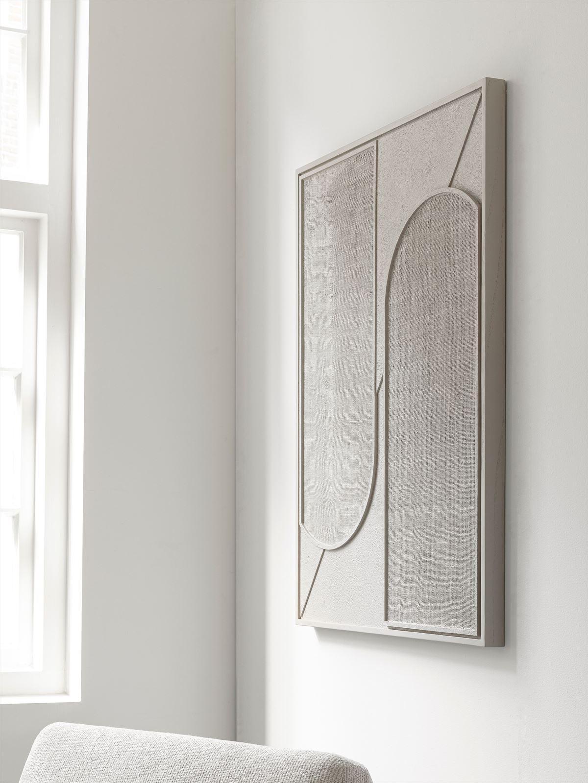 Must Living Wandpaneel Elyn Cream Large - Wandpaneel - MUST Living - livinglovely.nl