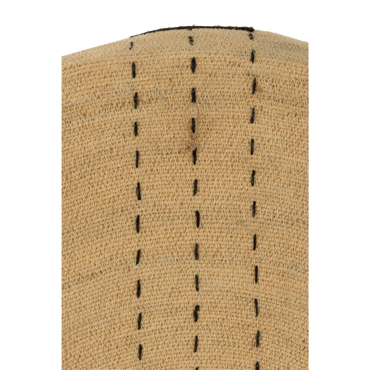 Wall Decoration Tray Dotted Lines Seagrass Natural/Black
