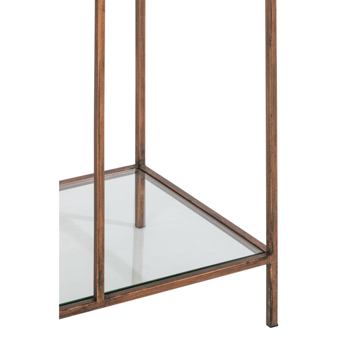 Shelf Iron Glass Bronze J-Line