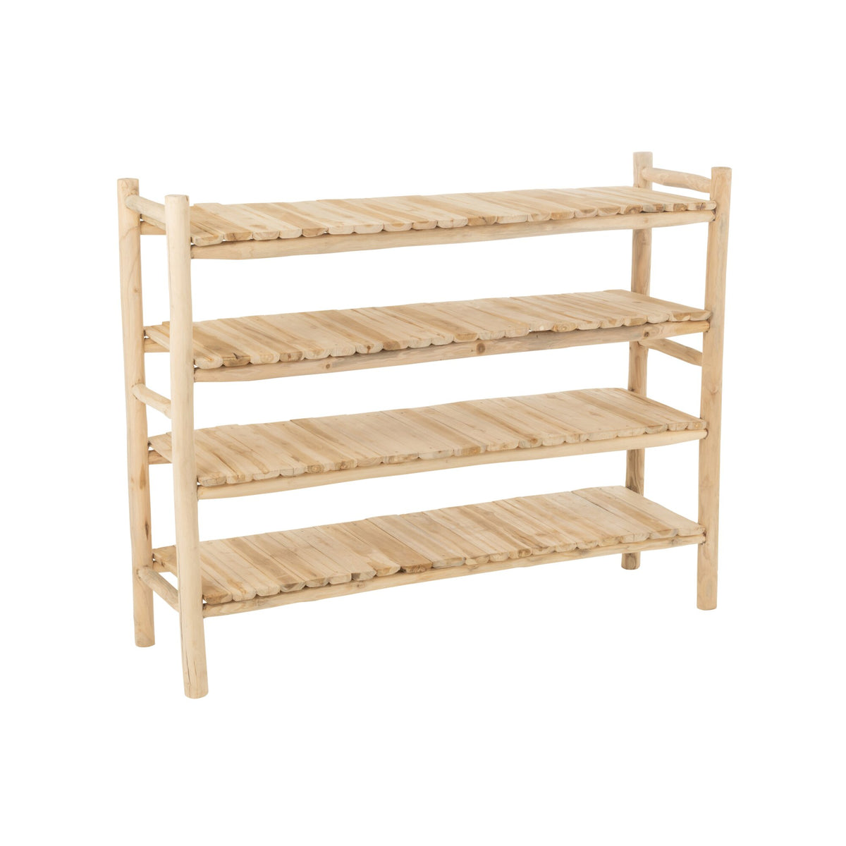 Rack Ranch Teak Wood Natural J-Line