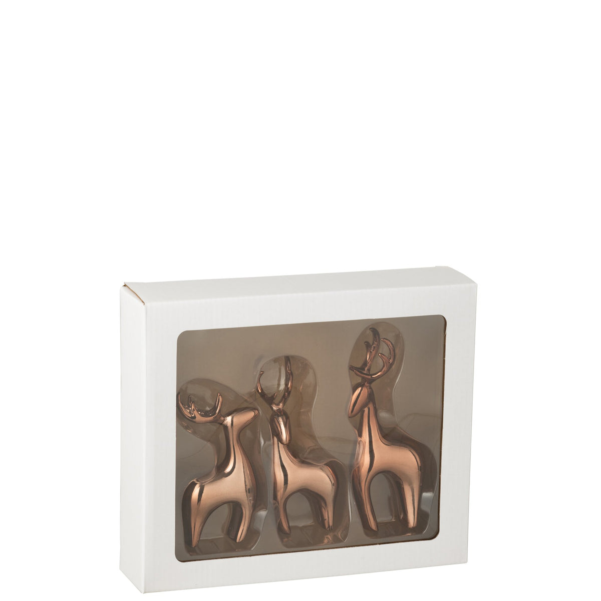 Reindeer Resin Galvanic Copper Set of 3 J-Line