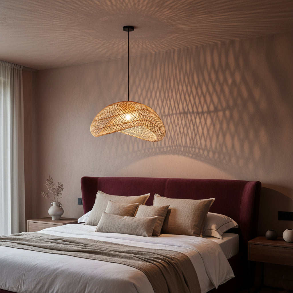 Maze Organic Natural Raw Materials Pendant Lamp