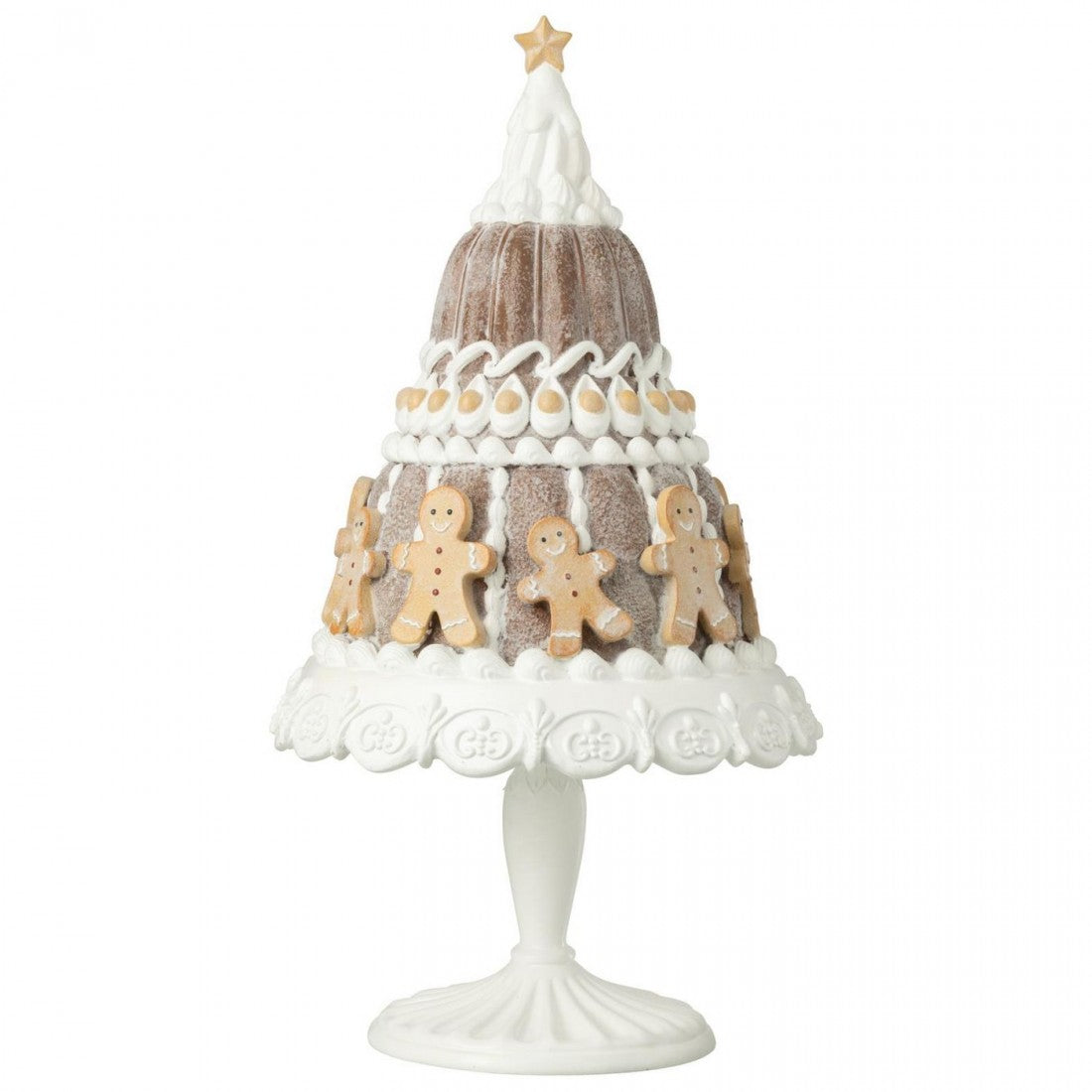 Gingerbread Cake With Gingerbread Man Chalk Beige/White J-Line